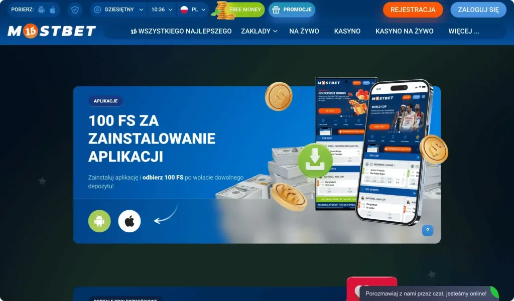 100 FS za zainstalowanie aplikacji